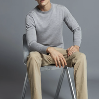 YANXUAN 男士圆领纯羊毛衫