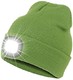Bosttor LED 无檐小便帽带灯,可充电明亮 LED 头灯帽,中性冬季保暖针织帽