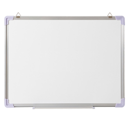齐富(QIFU)A5070单面磁性白板 50*70cm 挂式白板 教学办公写字板 办公室白板 家用儿童练习涂鸦画板