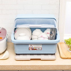 厨房沥水碗柜带盖餐具放碗碟收纳架用品家用大全碗筷收纳盒置物架