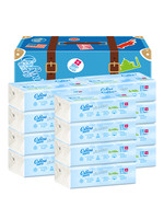 COROU可心柔保湿婴儿宝宝柔纸巾3层100抽12包家庭量贩装抽纸