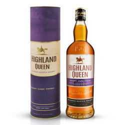 HIGHLAND QUEEN 高地女王 雪莉桶 苏格兰调配型威士忌 700ml *3件