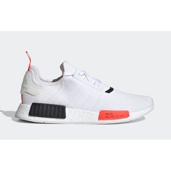 adidas 阿迪达斯 官网 adidas 三叶草 NMD_R1 男女经典运动鞋EF4268 EH0045 亮白/1号黑色/红荧光/EH0045 40.5(250mm)