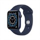 学生专享：Apple 苹果 Watch Series 6 智能手表 GPS款 44mm 深海军蓝色