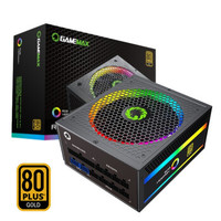 GAMEMAX 游戏帝国 金牌 RGB-750 全模组电源（14CM静音风扇/ARGB/3年质保）