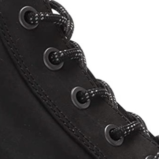 Jamestown系列男士皮革系带方跟短筒马丁靴53031452402 Black/Magnet