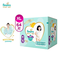 苏宁SUPER会员：Pampers 帮宝适 一级帮系列 通用拉拉裤 XL64片 *2件