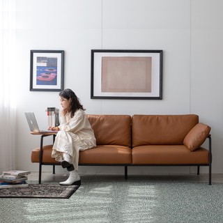 尖叫设计 SIDE编者沙发皮艺多人位北欧现代简约家用卧室客厅轻奢