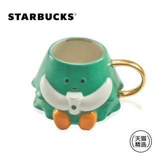 星巴克500ml圣诞树造型马克杯创意桌面水杯带杯盖天猫精选款 报价价格评测怎么样 什么值得买