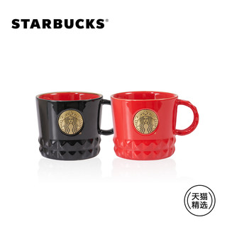 Starbucks 星巴克保温杯 星巴克310ml经典黑红马克杯组时尚陶瓷对杯礼盒套装 报价价格评测怎么样 什么值得买