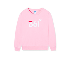 361° 女童长袖圆领卫衣 N61933303 玫瑰粉