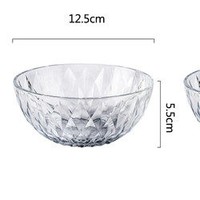 康兴源   日式透明沙拉碗5寸 2个装
