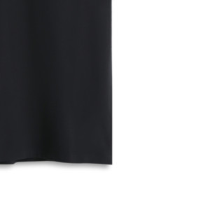 Gap 盖璞 男士棉质V领宽松纯色短袖T恤530926 黑色L