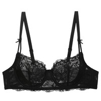 Aimer 爱慕 微醺系列 女士有钢圈文胸 AM13DF1 黑色 70C