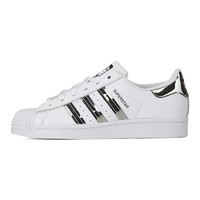 adidas ORIGINALS Superstar Wdirectional 女子休闲运动鞋 FW3915 白色/银色 35.5