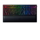 RAZER 雷蛇  黑寡妇蜘蛛V3 Pro 无线版 无线键盘 104键 黄轴 黑色 RGB