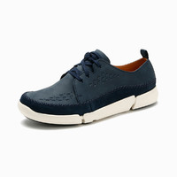 clarks 其乐 Trifri Lace 261272117 男士三瓣底休闲鞋