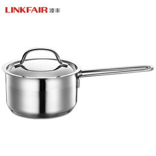 LINKFAIR 凌丰 LFYS-14D 304不锈钢奶锅 16cm *3件