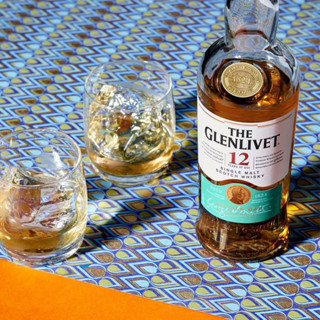 格兰威特 英国原装 格兰威特12年陈酿+创始人甄选单一麦芽威士忌组合700ml