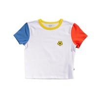 VANS 范斯 Brighton Baby tee 女士运动T恤 VN0A4OTDWHT 白色 L