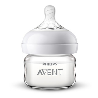 AVENT 新安怡 自然顺畅系列 SCF677/13 玻璃奶瓶 60ml 0月