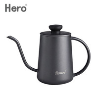 Hero C05手冲咖啡壶家用挂耳咖啡手冲壶304不锈钢细口壶420ml