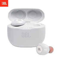 JBL TUNE 125TWS 真无线蓝牙耳机 通用苹果华为小米安卓手机 白色
