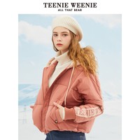 TeenieWeenie 小熊 TTJP98902N 女士小熊连帽棉服外套