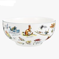 佳佰·悦笙 陶瓷美式碗 4.5英寸*4个装 *3件