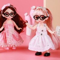 HUIQIBAO TOYS 汇奇宝 芭比娃娃礼盒 甜美公主芭比 两只装