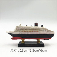 移动端：树脂工艺船桌面装饰品摆件泰坦尼克号模型小船家居小饰品创意礼品