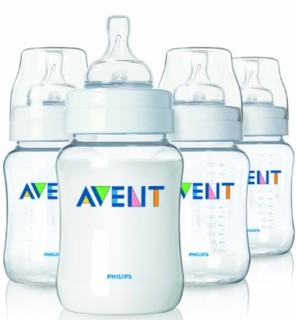 AVENT 新安怡 经典系列 SCF680/37 宽口径奶瓶 260ml*3只