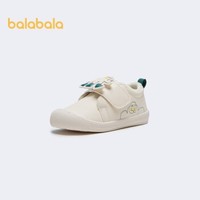 Balabala 巴拉巴拉 儿童魔术贴学步鞋 1305 米白 22码(适合脚长13.5cm)