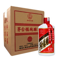 JIANGSHE 匠舍 V10 53度酱香型白酒  500ml*4瓶装