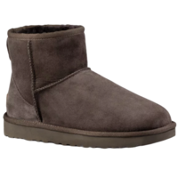 UGG Classic Mini II系列女士羊皮套脚平跟短筒雪地靴1016222-CHO 巧克力色37