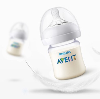 AVENT 新安怡 自然顺畅系列 PA奶瓶两只装 125ml 0月+ SCF472/27