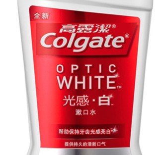 Colgate 高露洁 光感·劲白系列漱口水 薄荷味 500ml