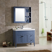 谛唯DVI卫浴 浴室柜现代美式简约组合套装靠墙式落地式 D8016