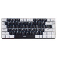 黑爵AK33极客小型机械键盘82紧凑双拼青黑红茶轴 办公便携