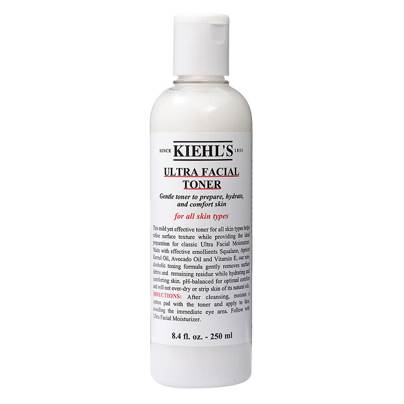 kiehls科颜氏高保湿精华爽肤水250ml2件