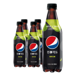 pepsi 百事 可乐无糖青柠味汽水碳酸饮料500ml*12瓶整箱0糖0卡包装随机