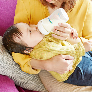 AVENT 新安怡 自然系列 PP奶瓶 330ml 螺纹6月+ SCF696/13