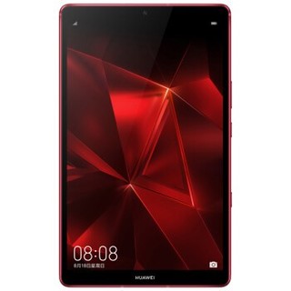 HUAWEI 华为平板M6 高能版 8.4英寸平板电脑 6GB+128GB 4G全网通 幻影红