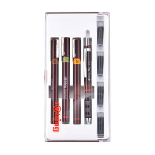 rOtring 红环 补充墨水式针笔 *3件