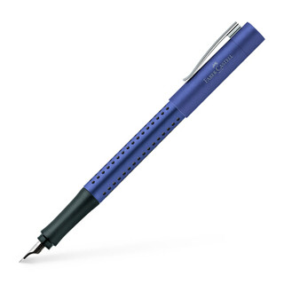 辉柏嘉（Faber-castell）灵思系列钢笔签字笔男女式钢笔点阵墨水笔礼盒装EF尖紫蓝色140993 *2件