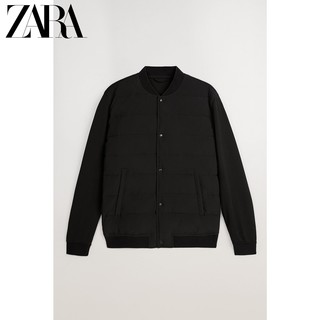 ZARA 08574310800 棉服拼接飞行员夹克外套