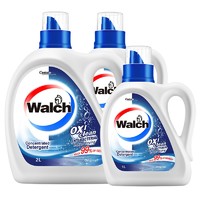 Walch 威露士 抗菌有氧洗衣液组合装 2kg+1kg*2瓶 *2件