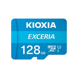 KIOXIA 铠侠 极至瞬速系列 U1 microSD存储卡 128GB（读速100MB/s）