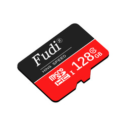 FDFUUDEN 富帝 行车记录仪专用卡黑红卡 128GB
