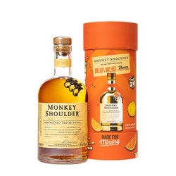 Monkey Shoulder 三只猴子 洋酒 调和纯麦苏格兰威士忌 700ml *2件